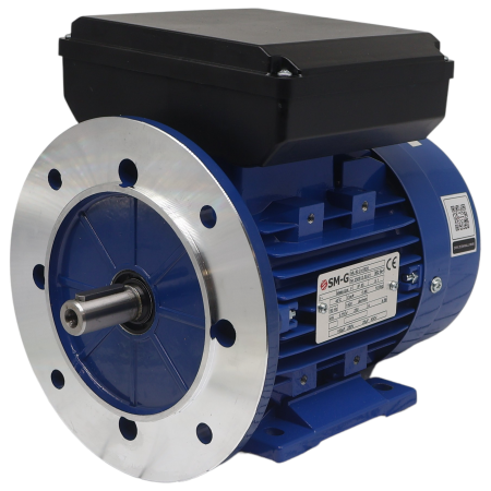 SILNIK ELEKTRYCZNY 0,75kW 230V 1420obr 1FAZOWY KONDENSATOR PRACY ROZRUCHU